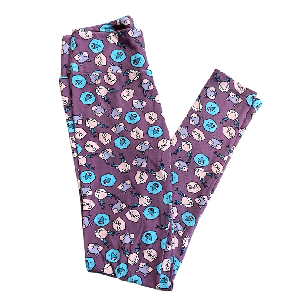LuLaRoe Leggings Owl and Forest Friends Pattern One Size
